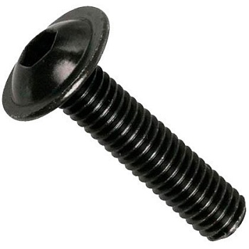 Винт М3х10 с полукруглой головкой и фланцем DIN 7380-2 высокопрочный 10.9